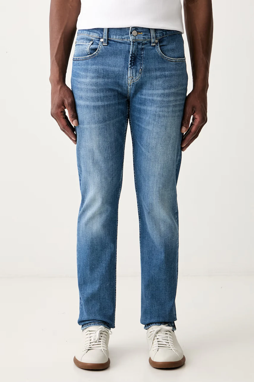 7 FOR ALL MANKIND  blugi slim fit pentru bărbați