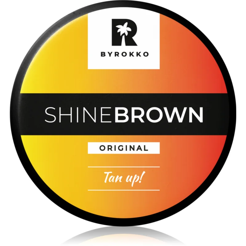 BYROKKO Shine Brown Tan Up! agent pentru accelerarea și prelungirea bronzării 200 ml