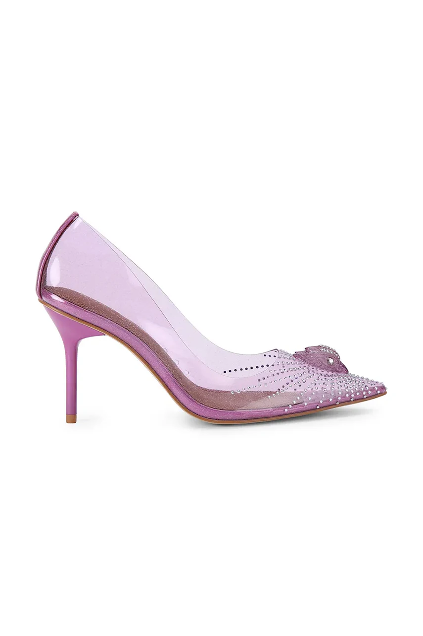 Kurt Geiger London  pantofi cu toc stiletto Eagle Vinyl Court Viola
