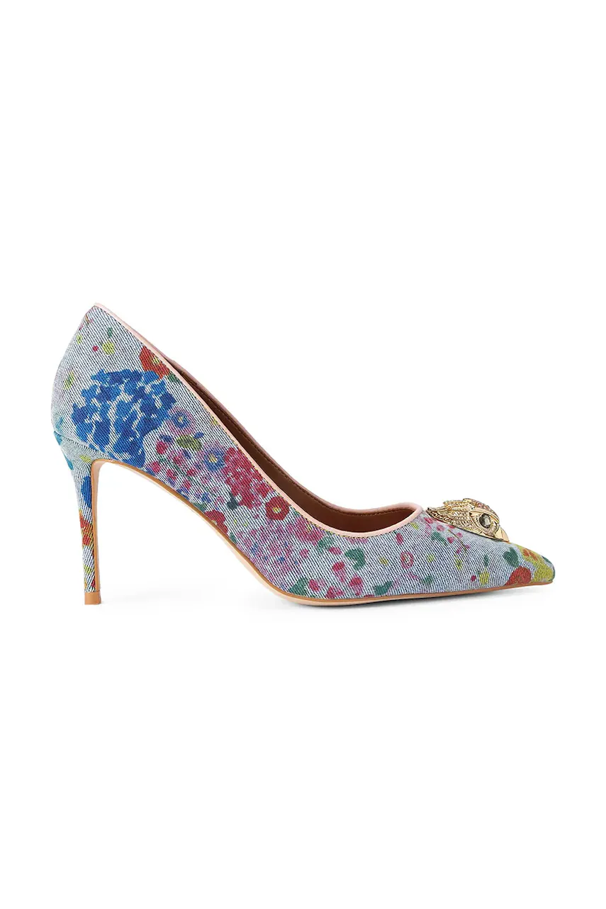 Kurt Geiger London  pantofi cu toc stiletto Belgravia Eagle Court Blue