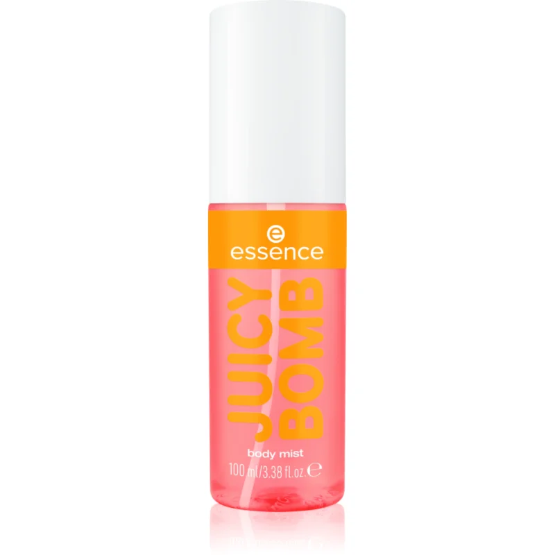 essence Juicy Bomb Tropical Drop Body Mist pentru femei parfum 110 Mango Mellow 100 ml