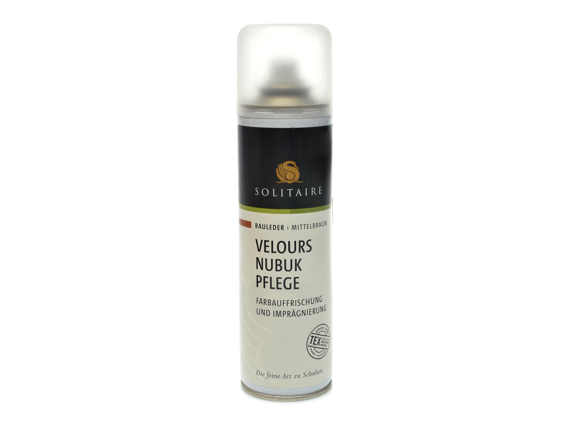 Spray intretinere velour nabuc, de culoare maro, Solitaire