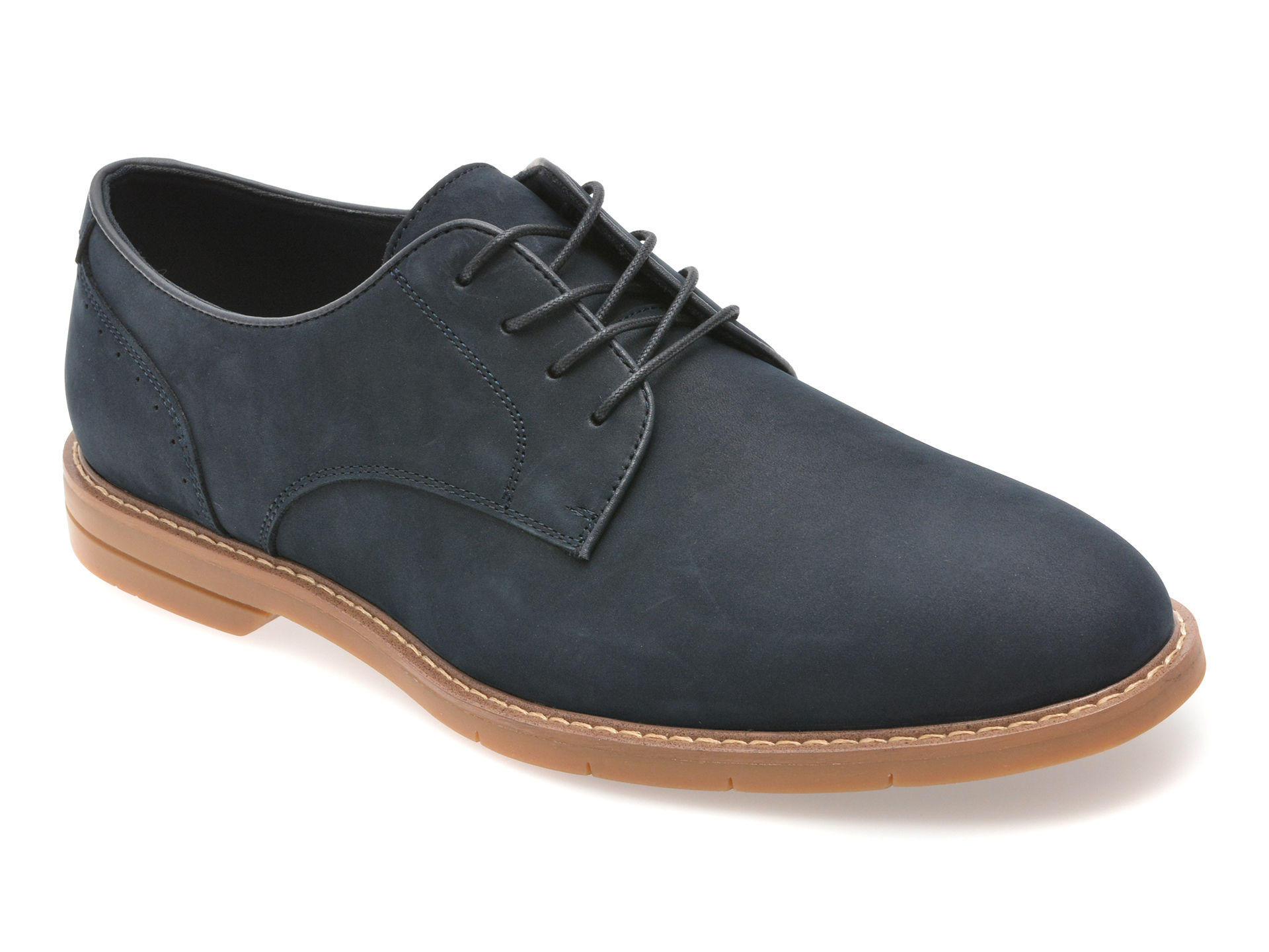 Pantofi ALDO bleumarin, FARO 413, din nabuc
