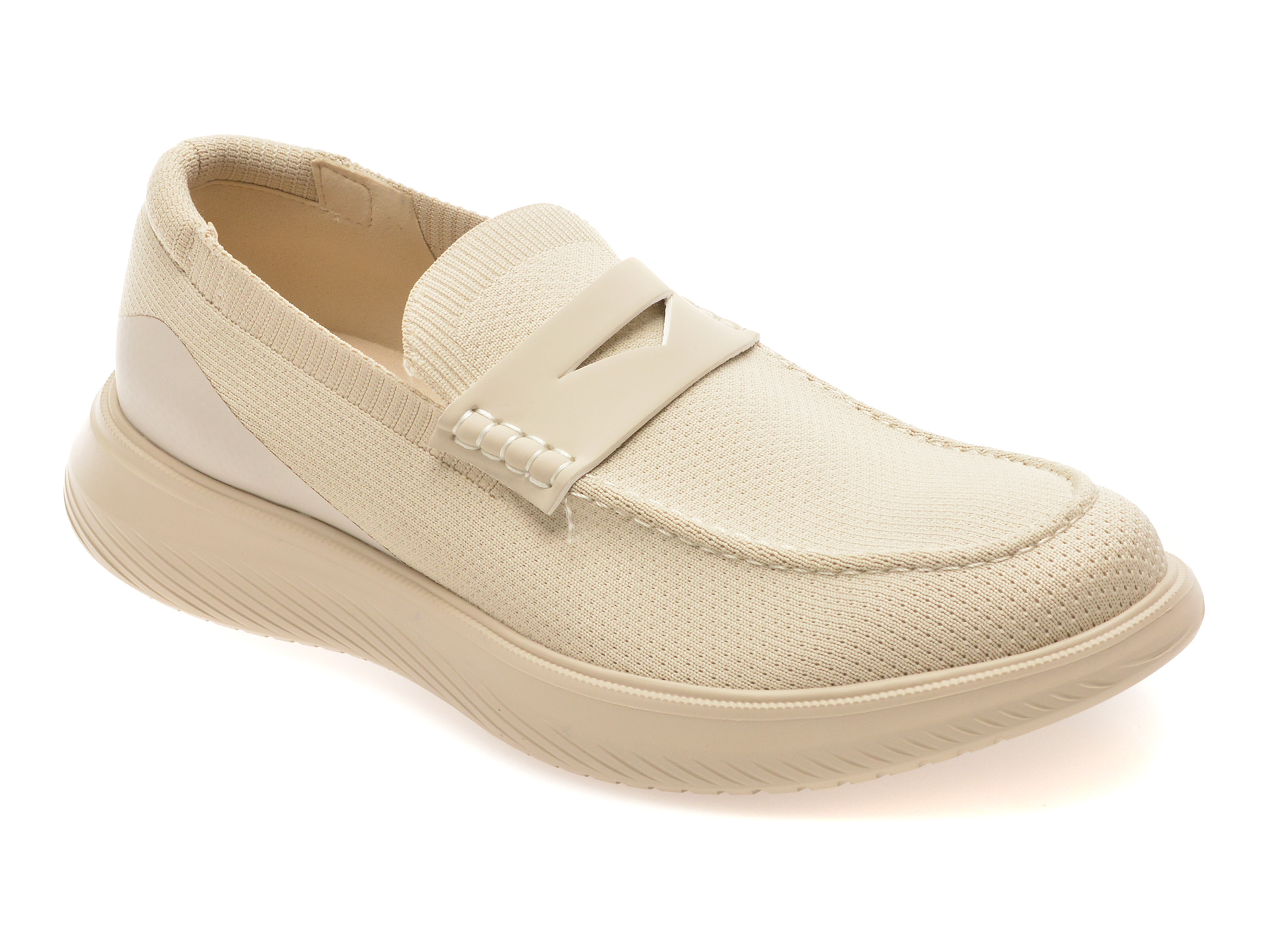 Mocasini ALDO bej, TURLEY 276, din material textil