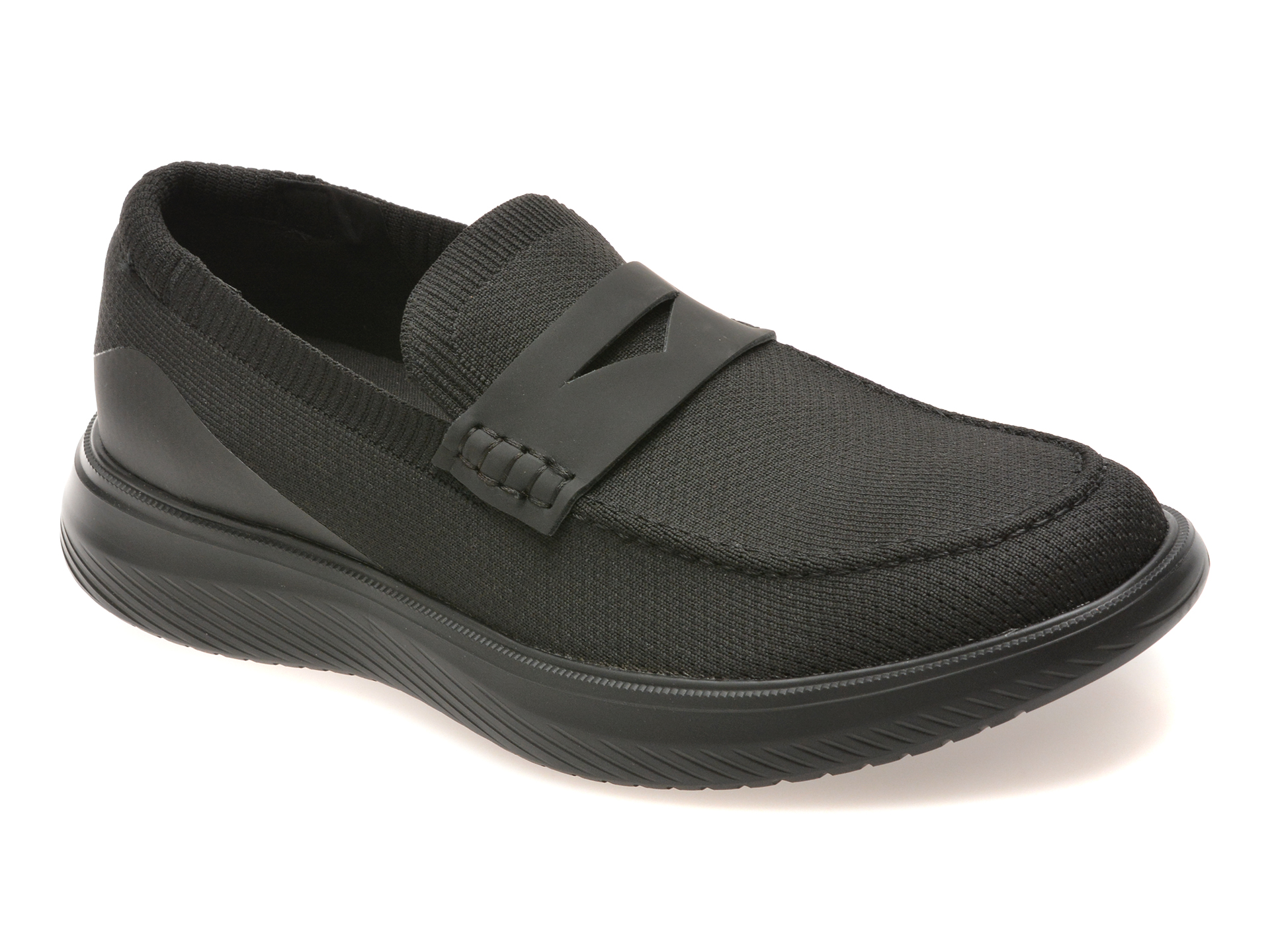 Mocasini ALDO negri, TURLEY 001, din material textil