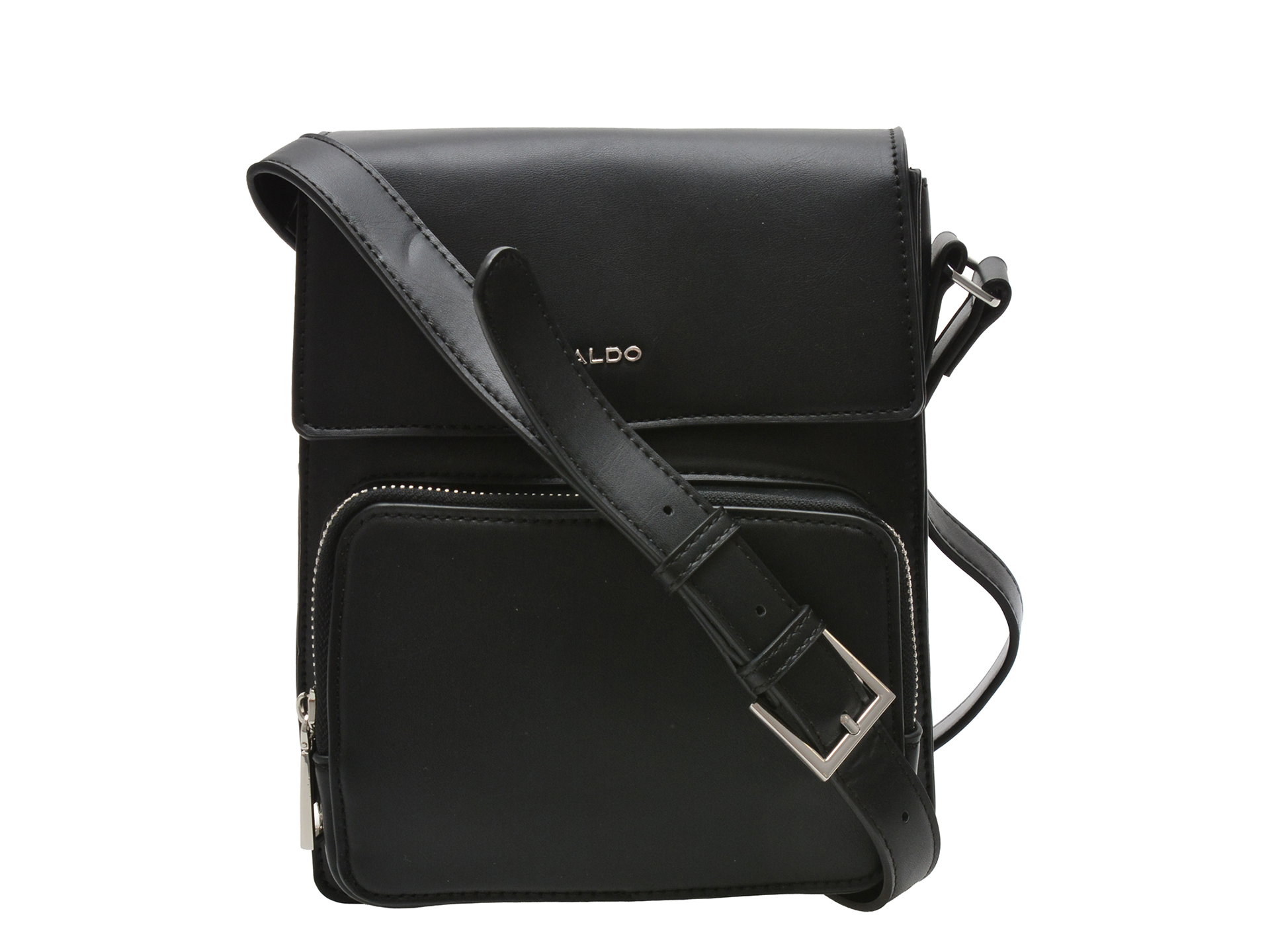 Geanta ALDO neagra, NILES 001, din piele ecologica