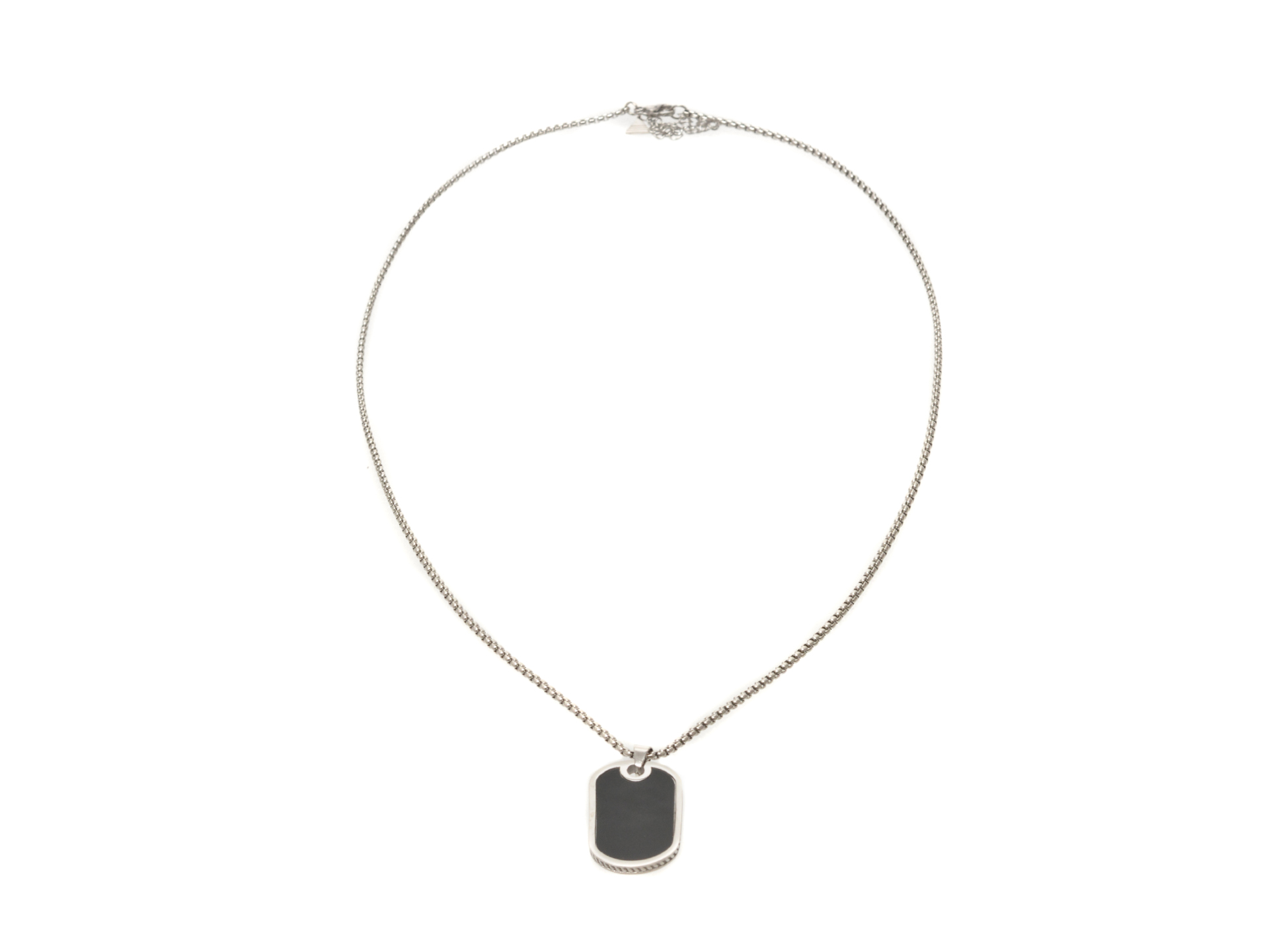 Colier ALDO argintiu, JASPPER 971, din metal