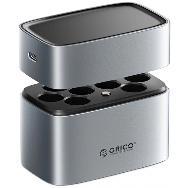 Incarcator Baterii Orico EV8, AA, Gri