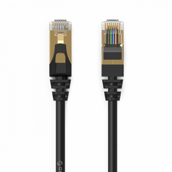 Cablu Retea Orico PUG-C7, UTP, Cat7, 2m, Negru