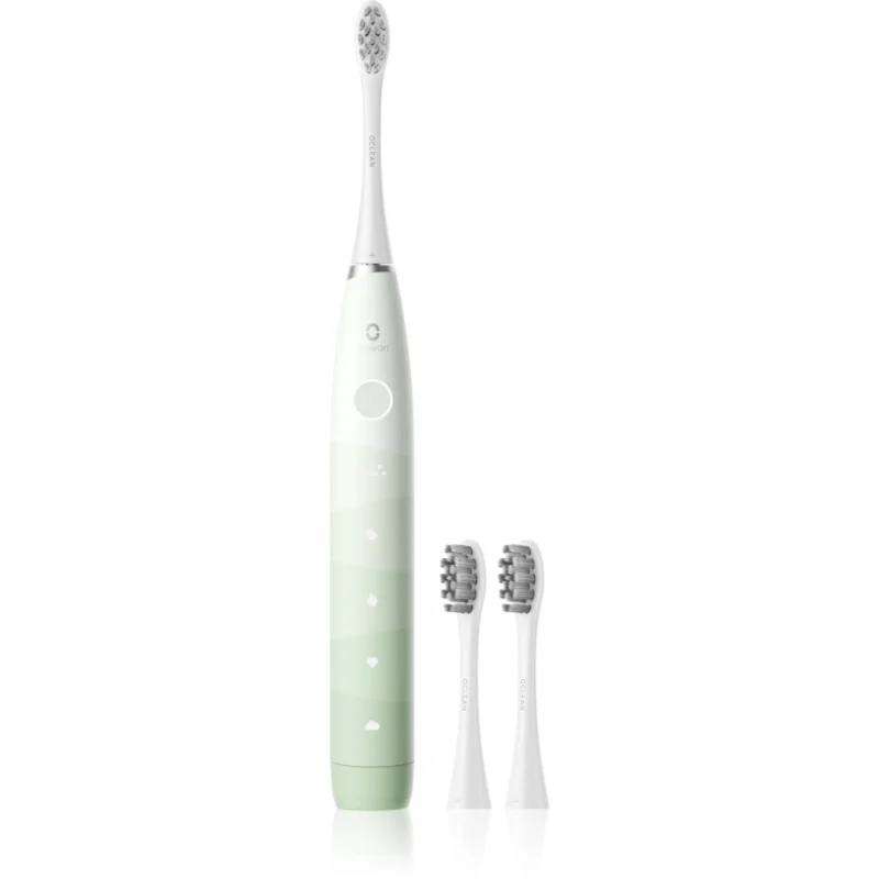 Oclean Flow S periuta de dinti cu ultrasunete + 2 capete de schimb Green 1 buc