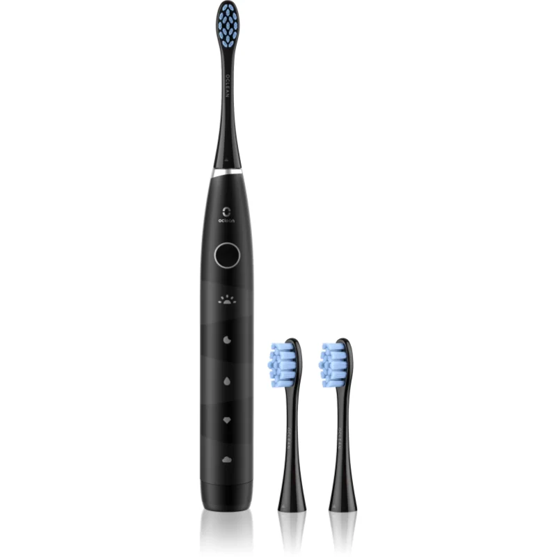Oclean Flow S periuta de dinti cu ultrasunete + 2 capete de schimb Black 1 buc