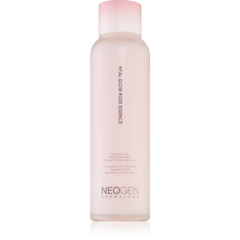 Neogen Dermalogy Hyal Glow Rose Essence emulsie hidratanta cu apă de trandafiri 160 ml