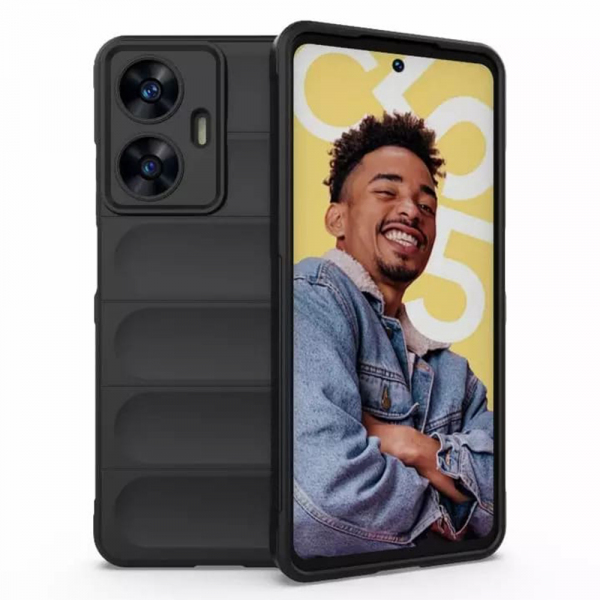 Husa pentru Motorola Moto G86, Techsuit, Magic Shield, Neagra