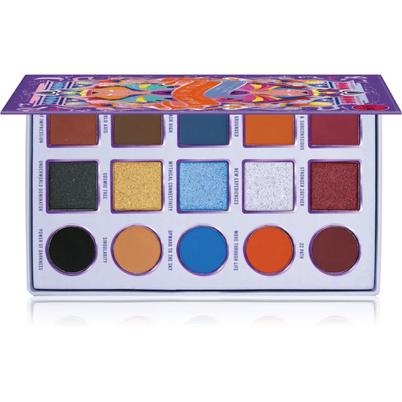 J.Cat Beauty House of Queens paleta farduri de ochi culoare 103 Royal Tea and Spade 12.5 g
