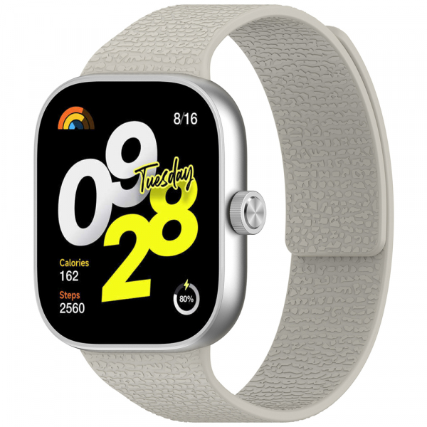 Curea Techsuit W016 pentru Xiaomi Smart Band / Watch Series, Gri