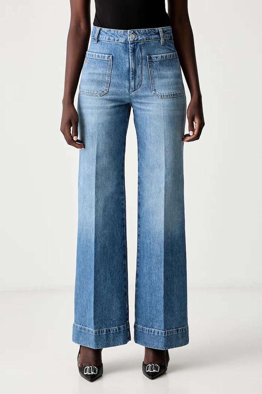 Victoria Beckham  blugi wide leg Alina