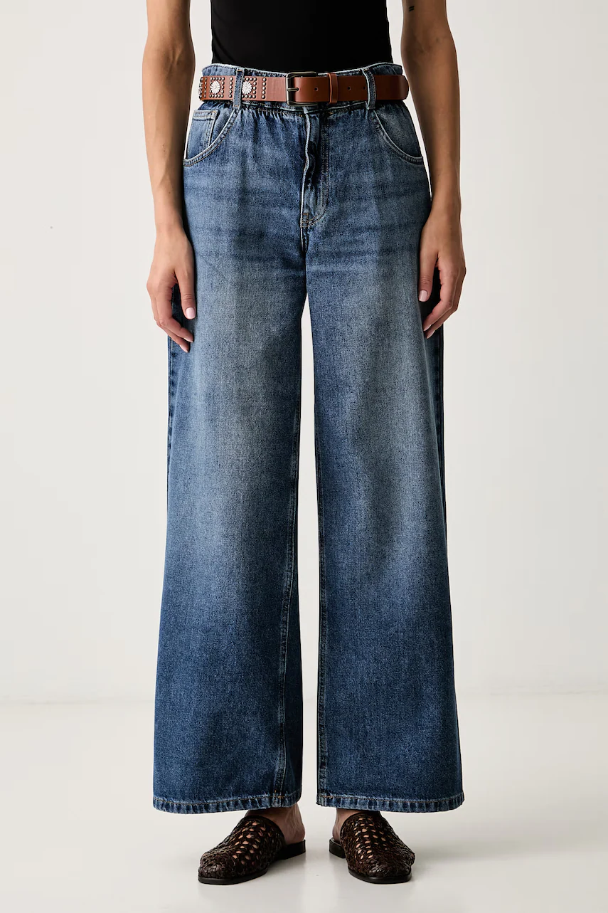 Liu Jo  blugi wide leg pentru femei