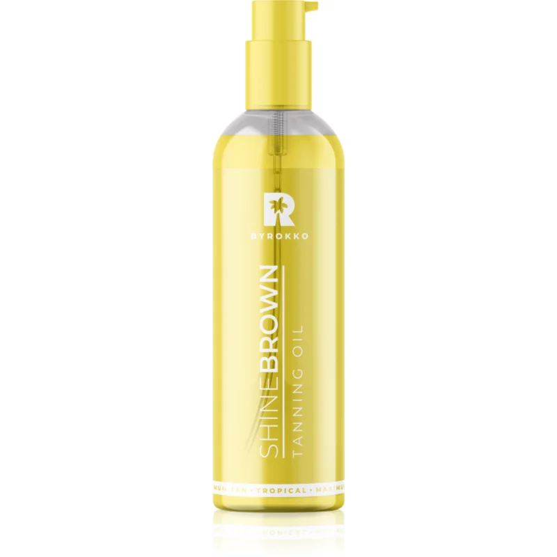 ByRokko Shine Brown Tanning Oil agent pentru accelerarea și prelungirea bronzării 145 ml