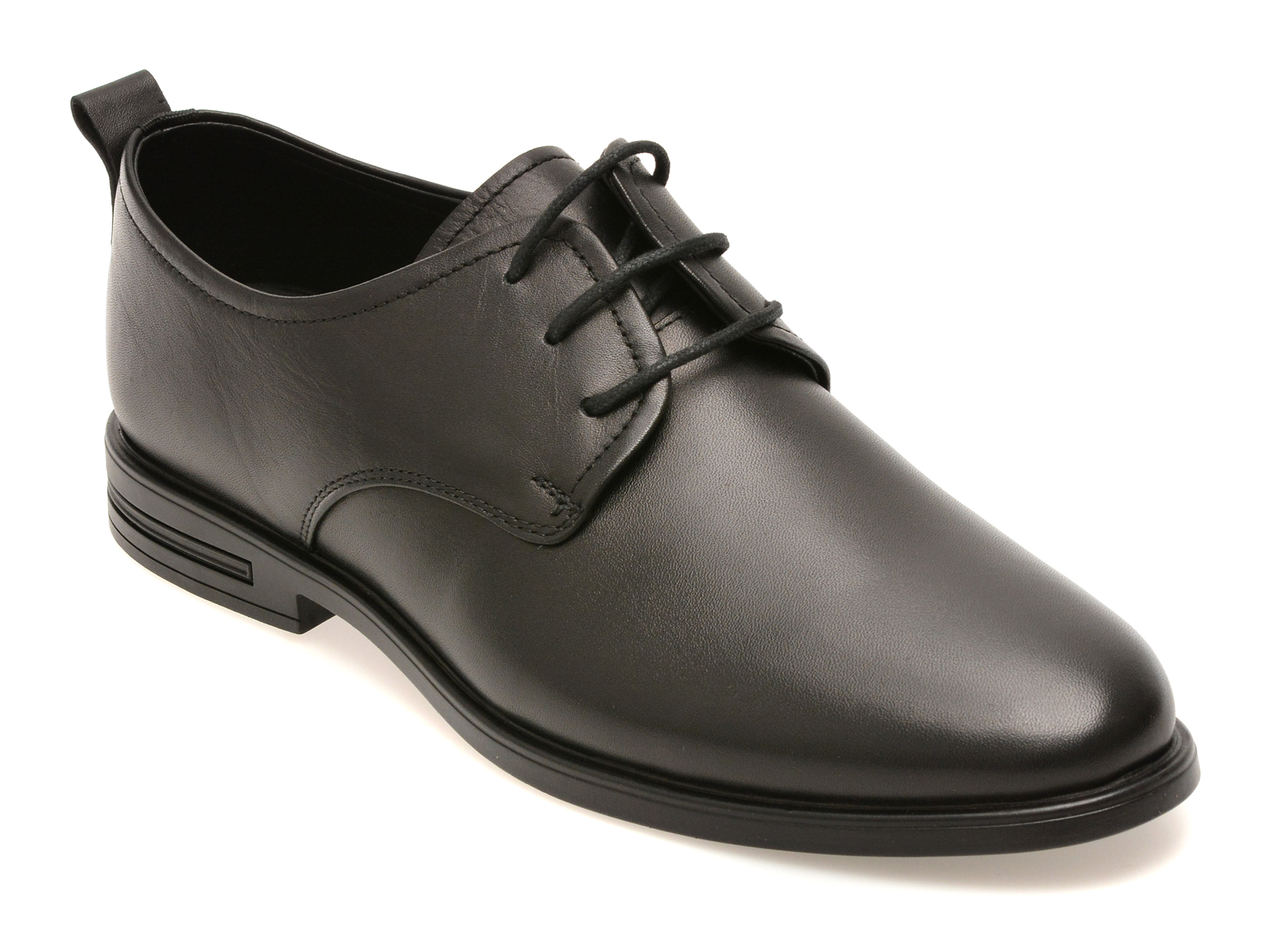 Pantofi eleganti OTTER negri, 1453, din piele naturala