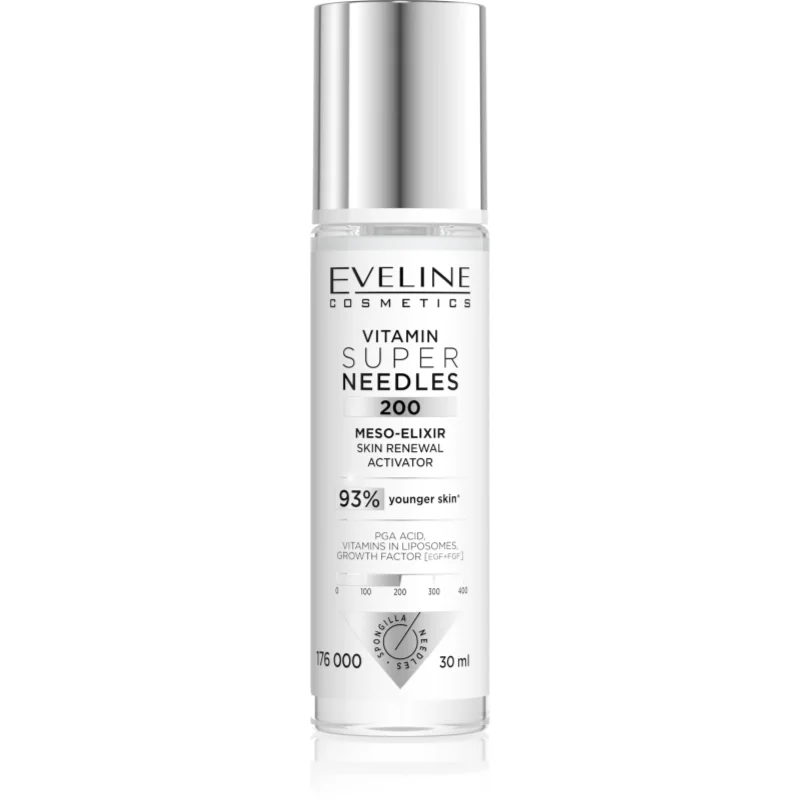 Eveline Cosmetics Vitamin Super Needles 200 activator pentru regenerarea celulelor pielii 30 ml