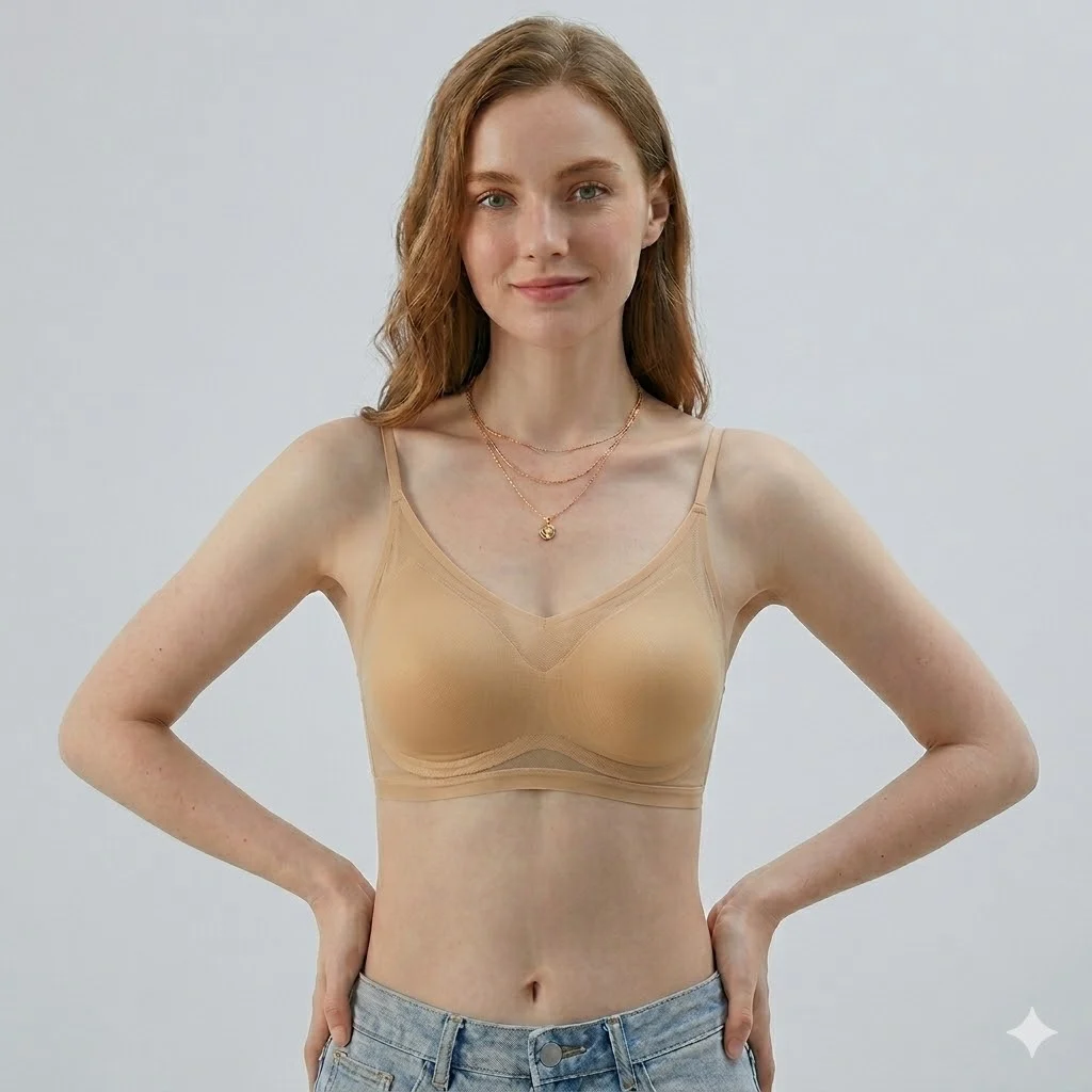 Bustiera dama, ST010, Crem