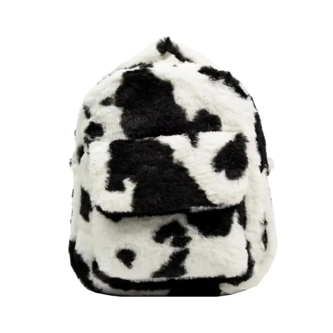 Rucsac dama, Arlenis GT3715, Negru/Alb