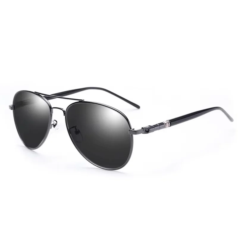 Ochelari de soare unisex, SG038, Gri inchis