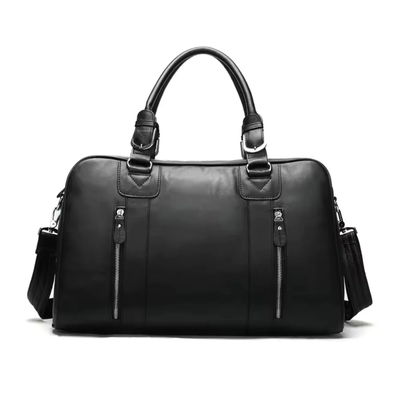 Geanta de calatorie unisex, Arion GT3280, piele naturala, Negru