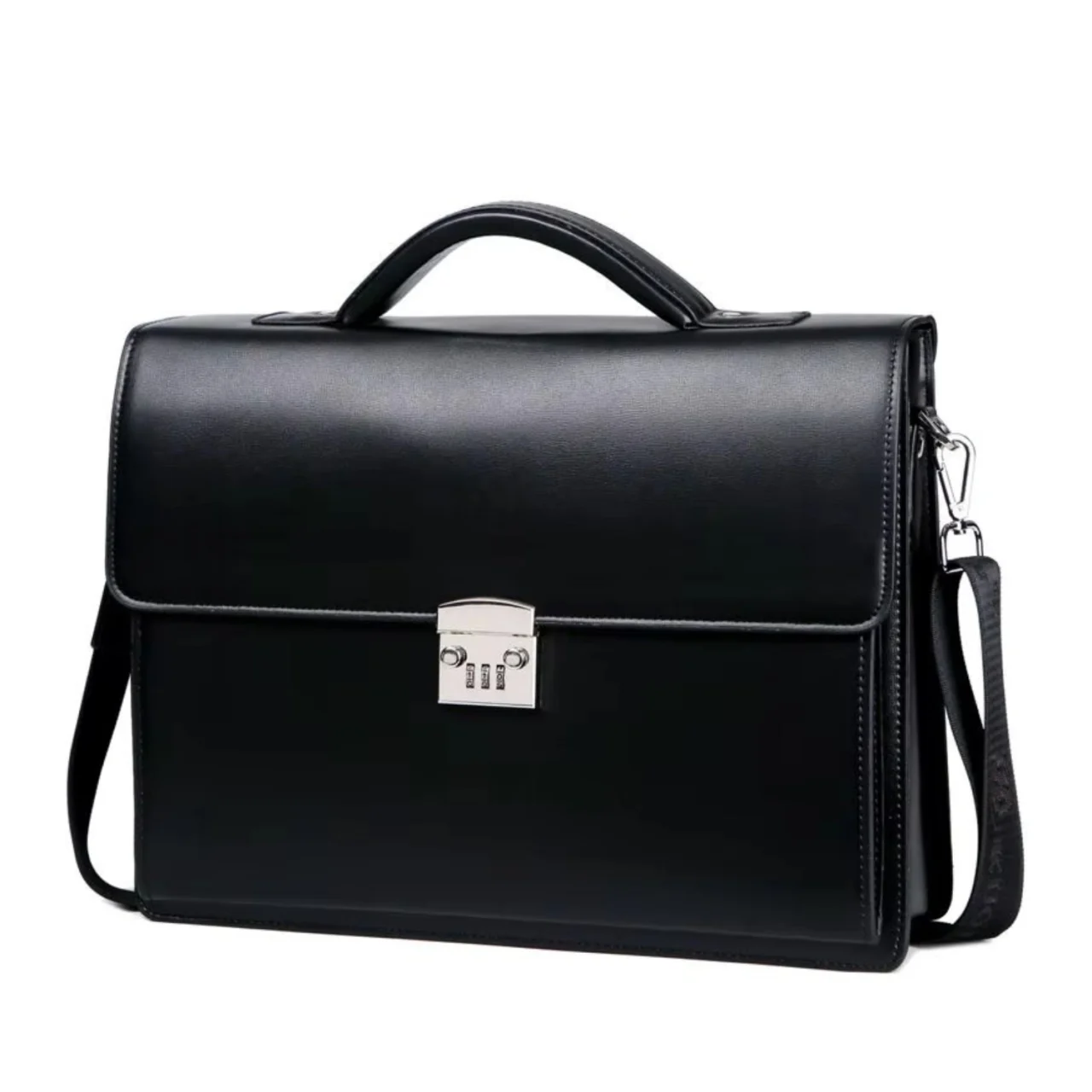 Servieta pentru barbati, Arias GT3903, model elegant, Negru