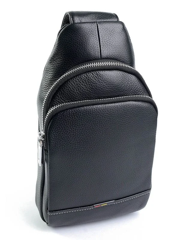 Geanta pentru barbati, 231202, piele naturala, Neagra