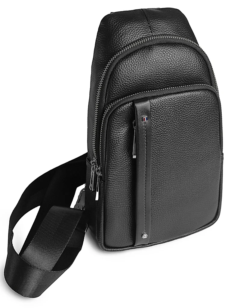 Geanta pentru barbati, 913, piele naturala, Neagra