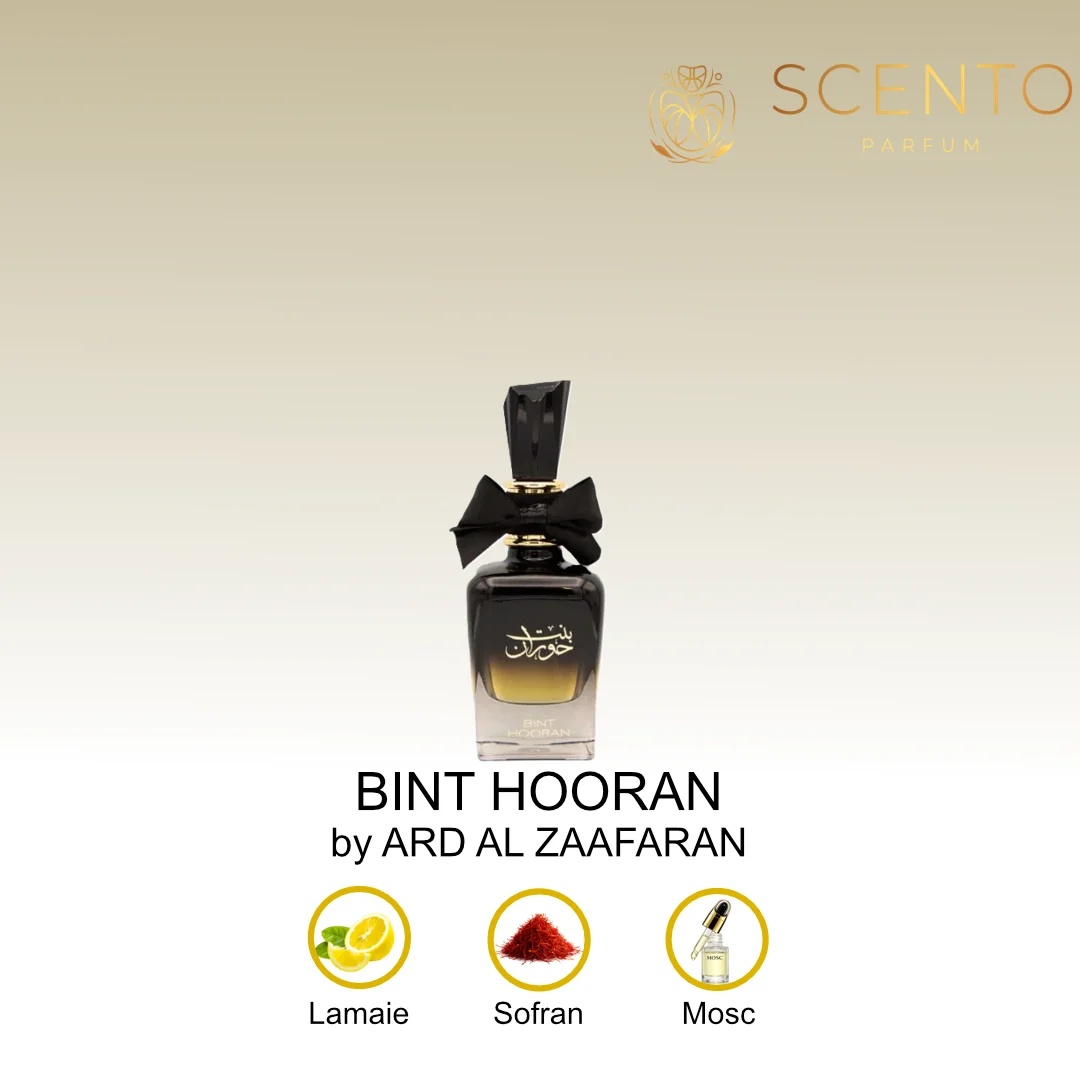 Apa de Parfum Bint Hooran, Ard Al Zaafaran, Femei - 100ml - Original Dubai