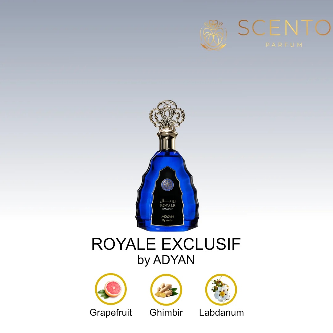 Extract De Parfum ADYAN, ROYALE EXCLUSIF, barbat, 100ML - Original Dubai