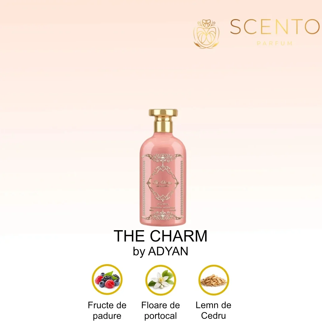 Apa de Parfum ADYAN, THE CHARM, femei, 100ML - Original Dubai