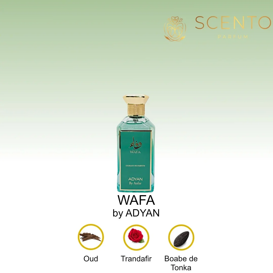 Extract de Parfum ADYAN, WAFA, femei, 100ML - Original Dubai