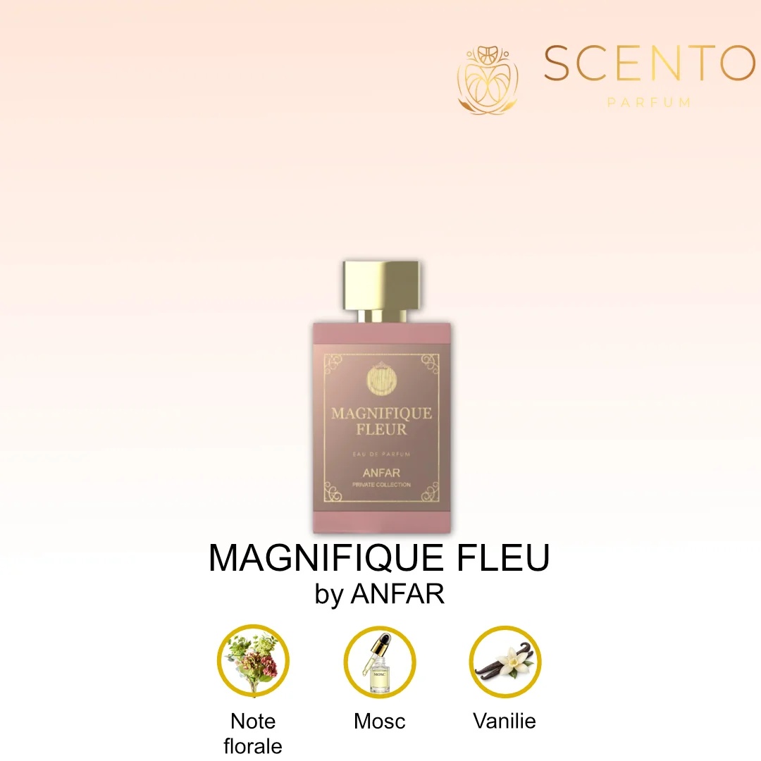MAGNIFIQUE FLEUR by ANFAR, extract de parfum, femei, 50ML - Original Dubai