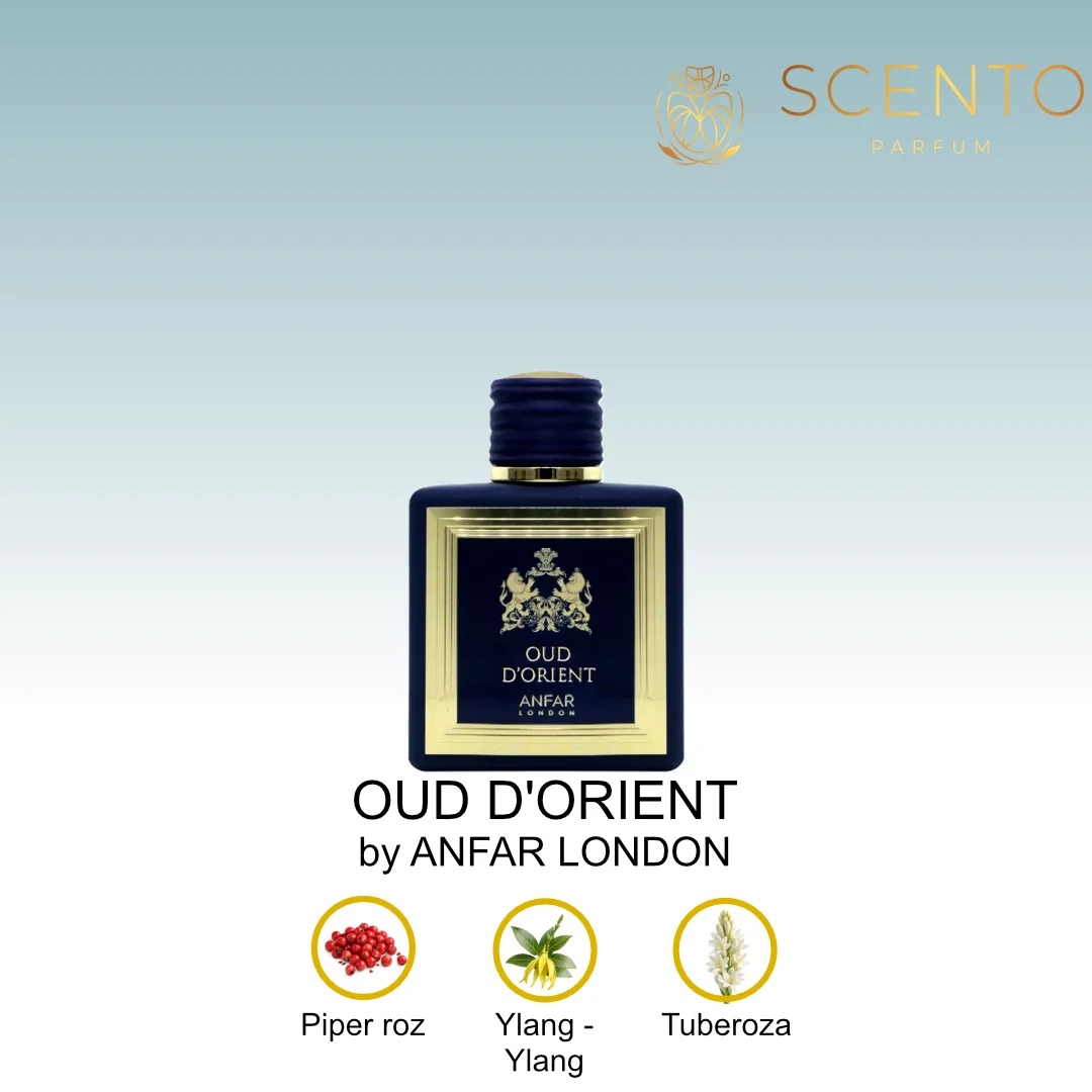OUD D'ORIENT by ANFAR LONDON, extract de parfum, barbati, 115ML - Original Dubai