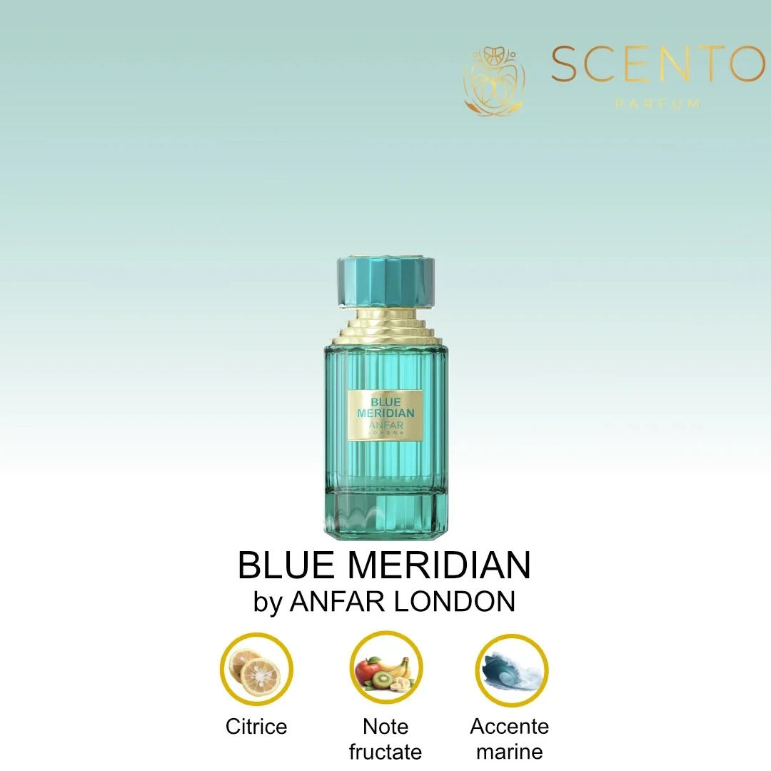 BLUE MERIDIAN by ANFAR LONDON, apa de parfum, femei, 100ML - Original Dubai