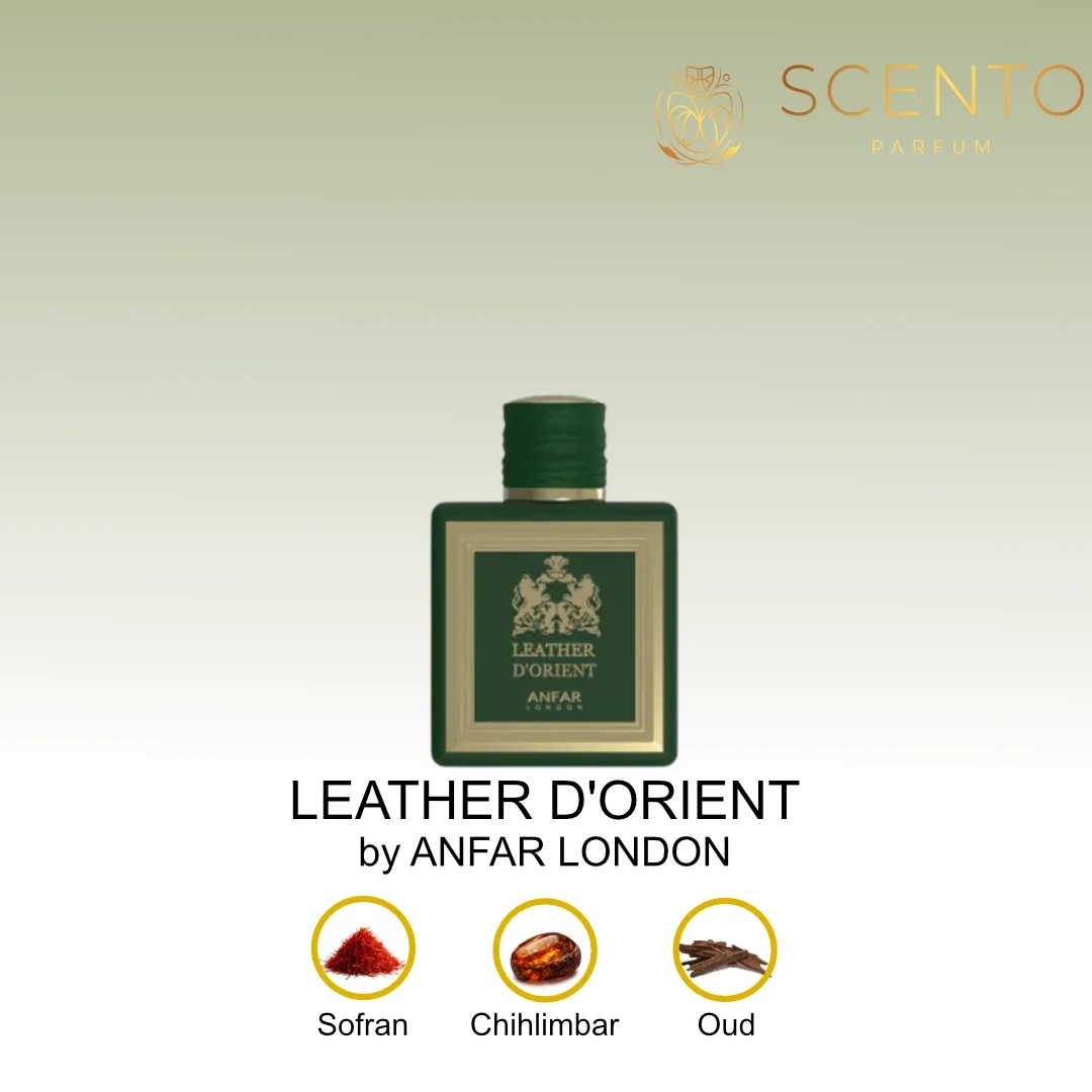 LEATHER D'ORIENT by ANFAR LONDON, extract de parfum, barbati, 115ML - Original Dubai