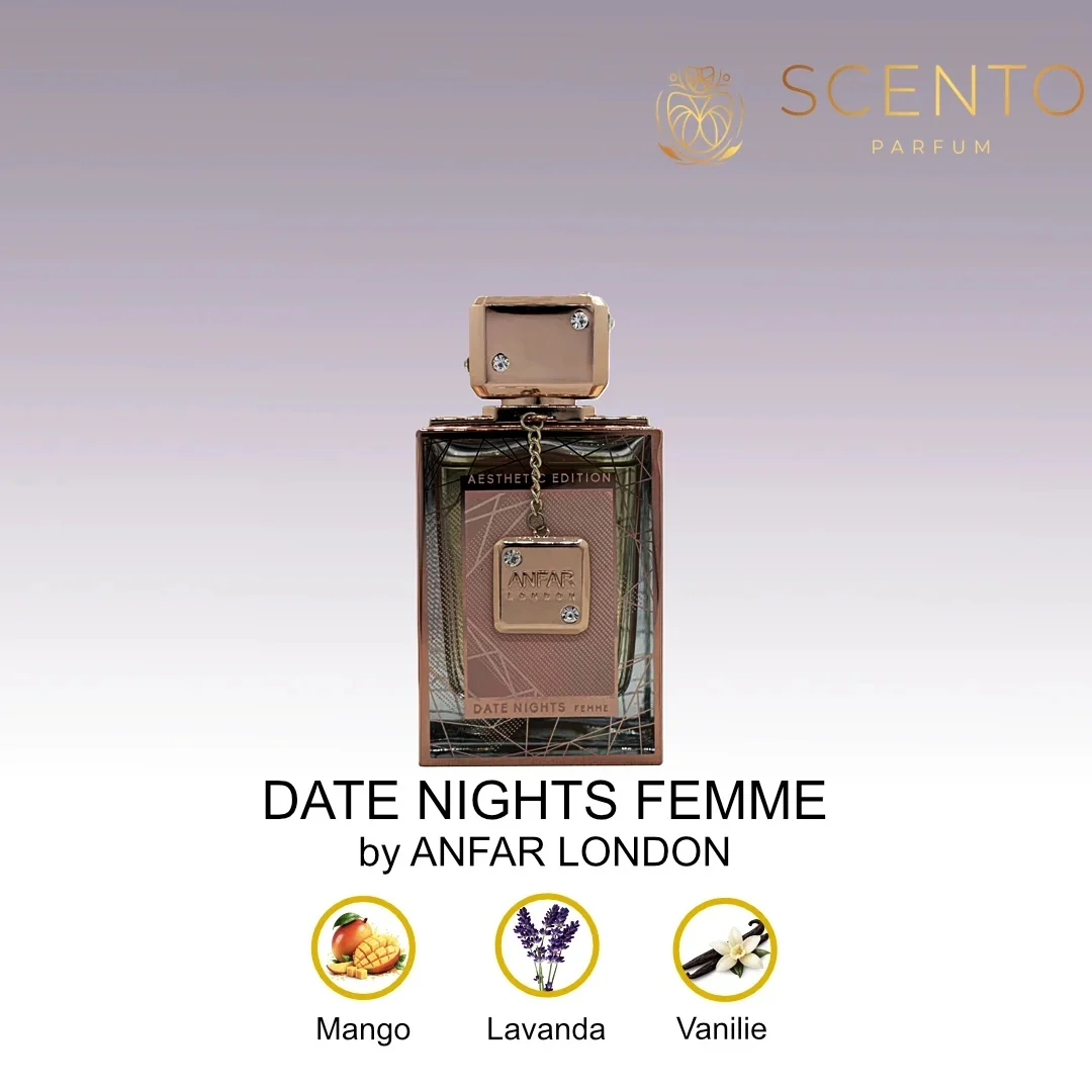 DATE NIGHTS FEMME by ANFAR LONDON, extract de parfum, femei, 100ML - Original Dubai