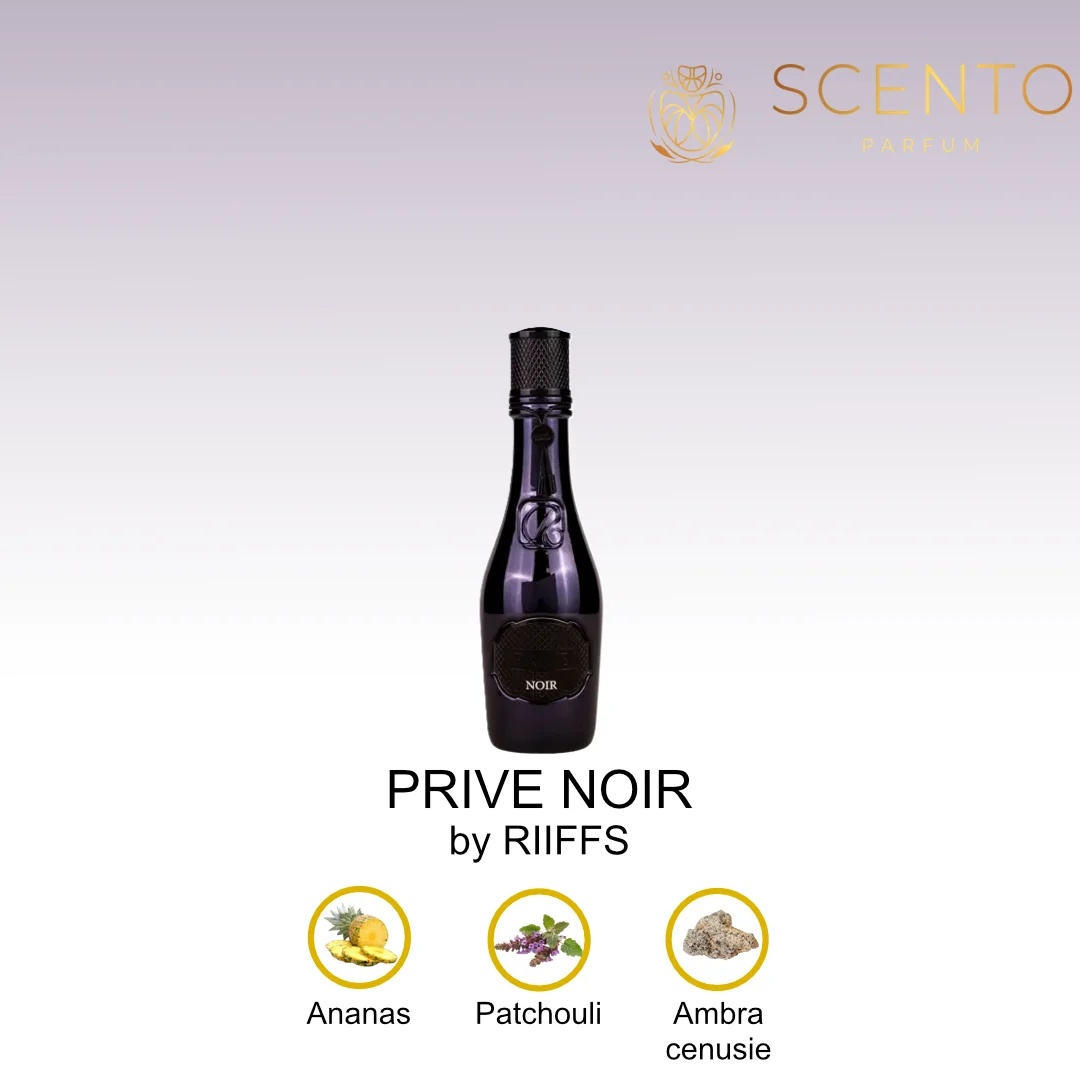 Apa de Parfum Prive Noir, Riiffs, Unisex- 100ml