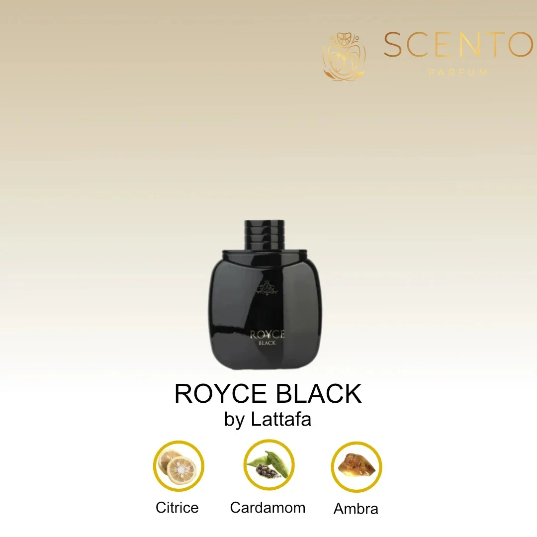Royce Black, Lattafa Vurv, apa de parfum 100 ml, barbati