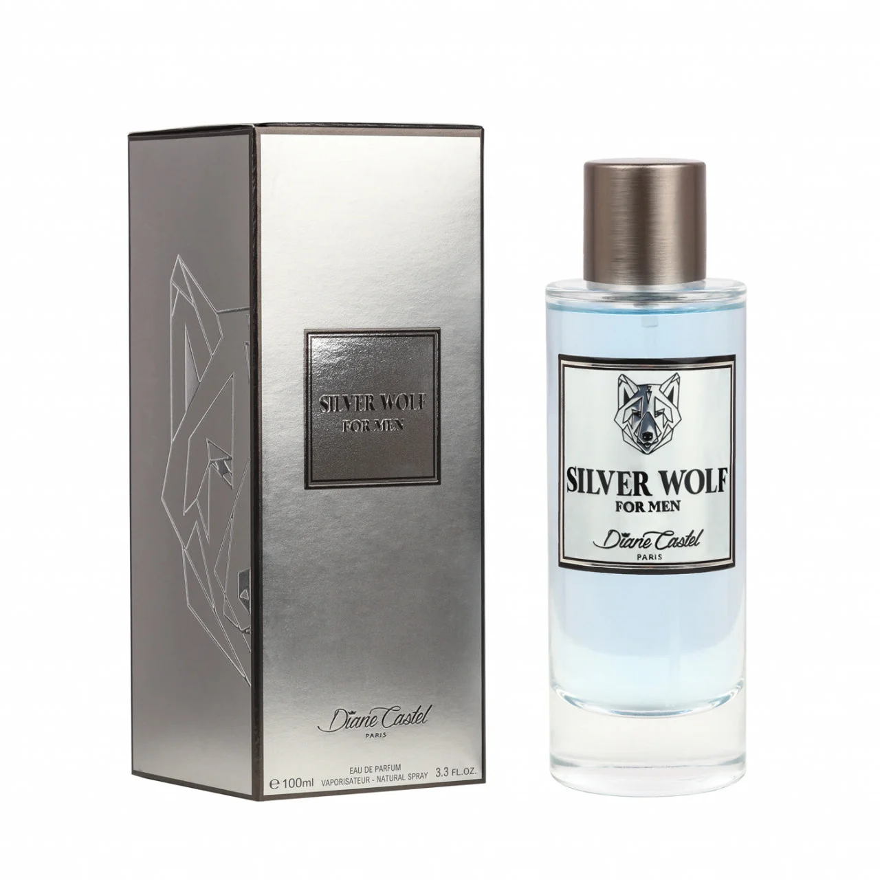 Apa de Parfum, Diane Castel, Silver Wolf 100 ml, barbati - Original Franta