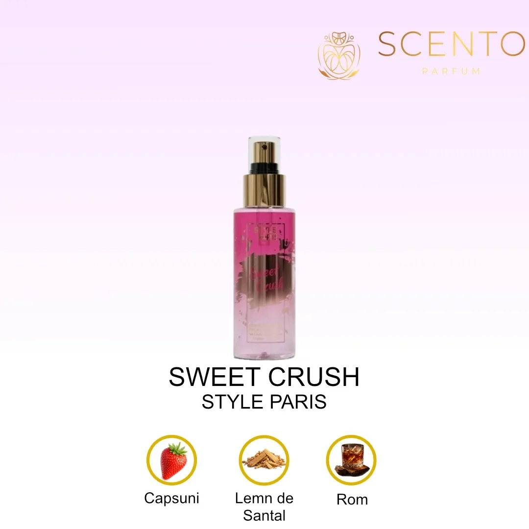 Spray de corp Sweet Crush - Style Paris, 100 ml