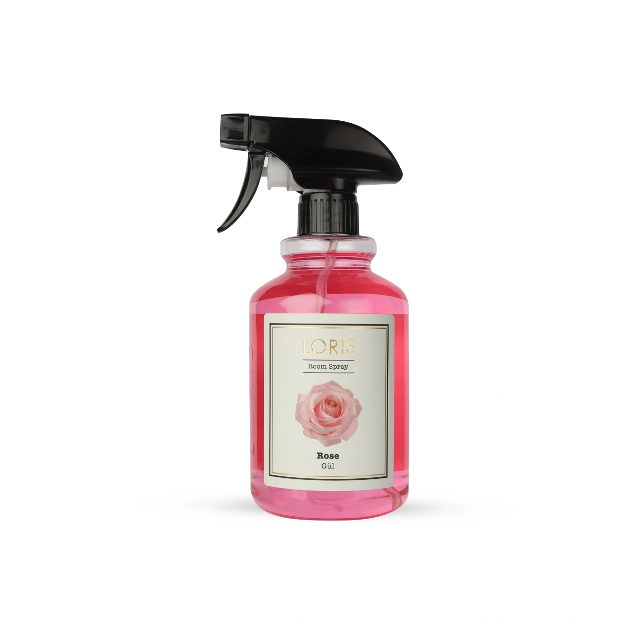 Spray odorizant de camera, Trandafir, Loris, 500 ml