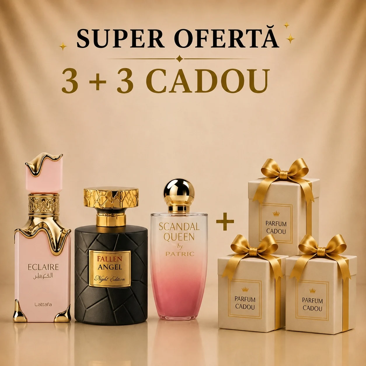 Ultimate Perfume Box – Eclaire + Fallen Angel Night Edition + Scandal Queen + 3 CADOU ?