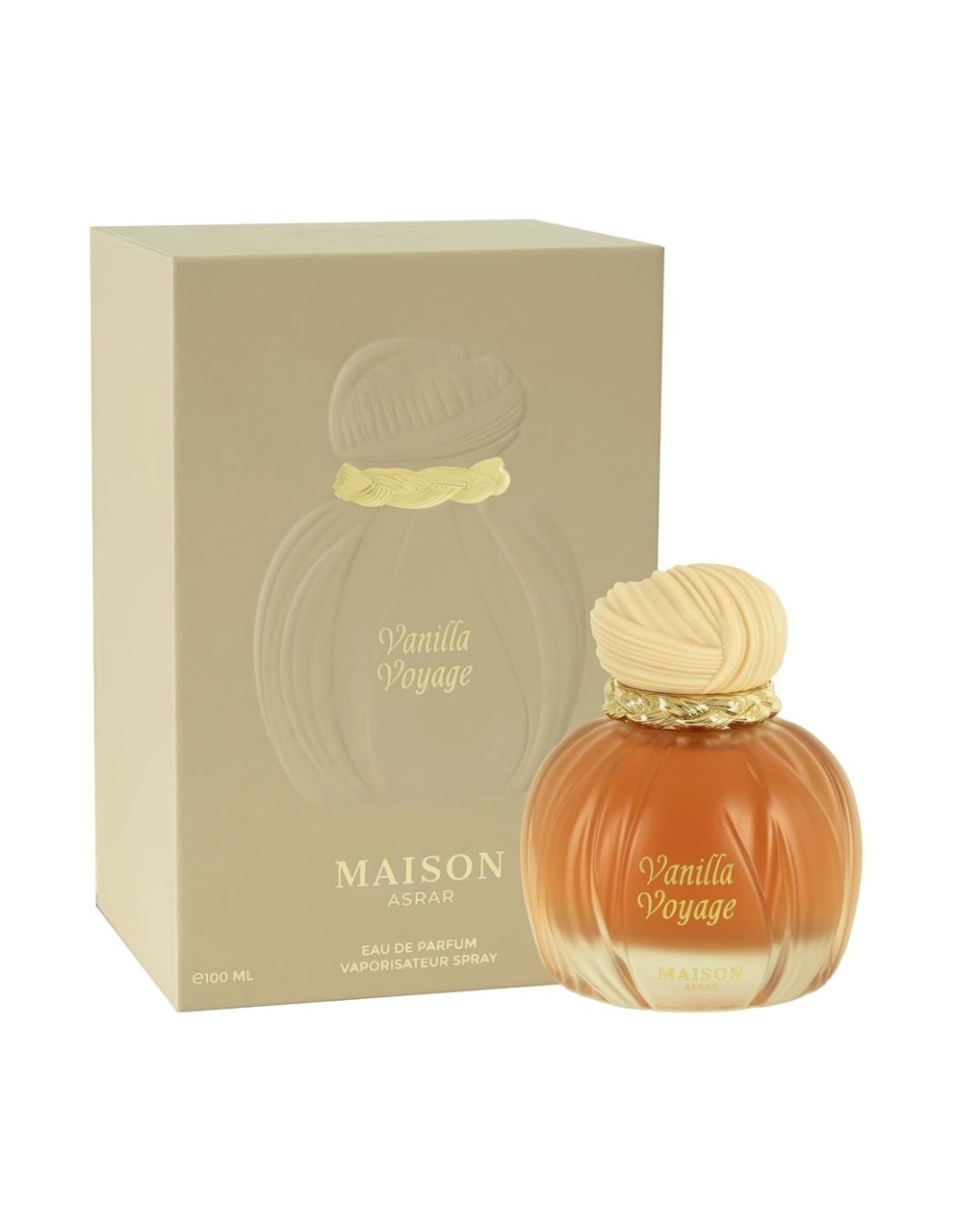 Maison Asrar Vanilla Voyage, Apă de Parfum, unisex, 100 ml - Original Dubai
