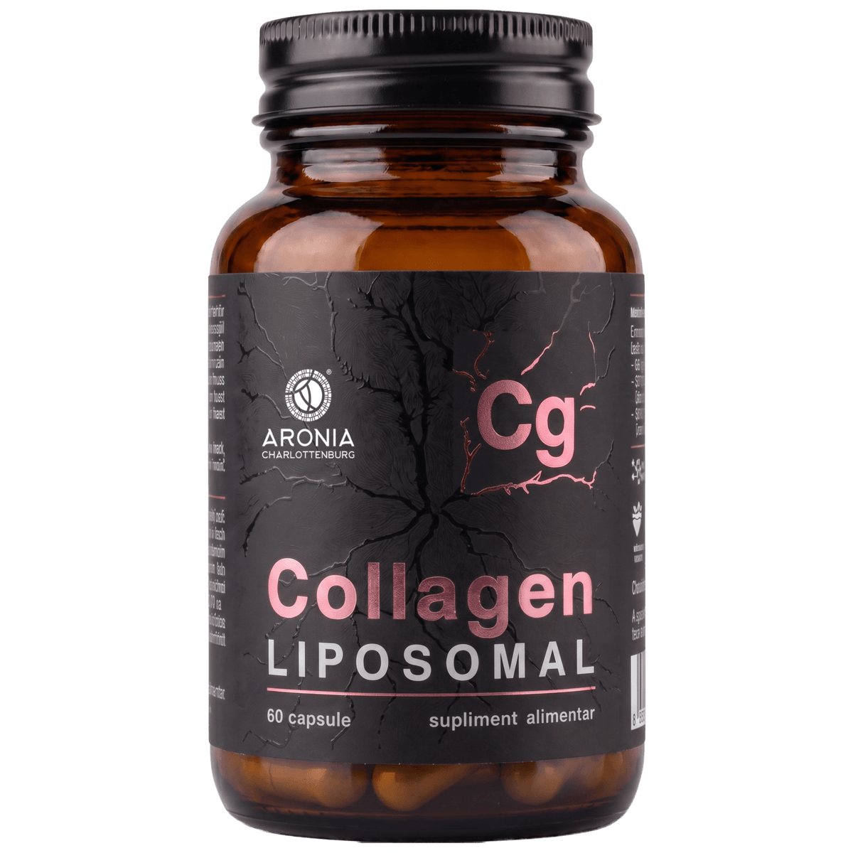 Collagen Liposomal — 60 de capsule cu colagen marin hidrolizat, pentru sănătatea pielii și confort în mișcare