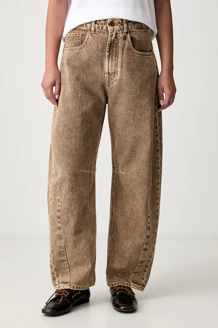 Aeronautica Militare  blugi relaxed fit pentru femei