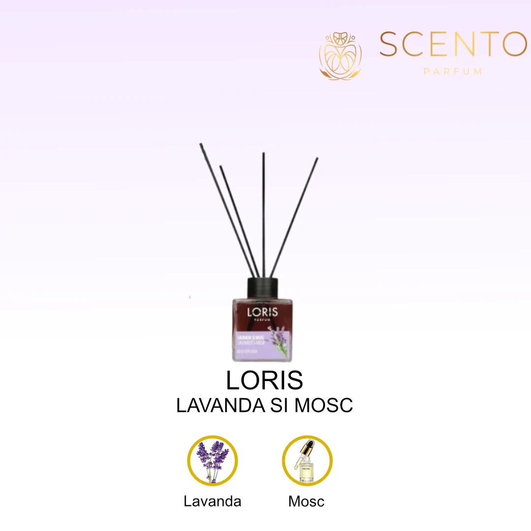 Odorizant camera - Loris Lavanda si Mosc - 100 ml